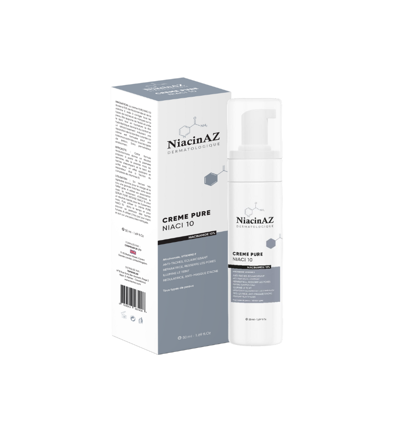 Crème visage NiacinAZ NIACI 10 50ml anti-taches et unifiante