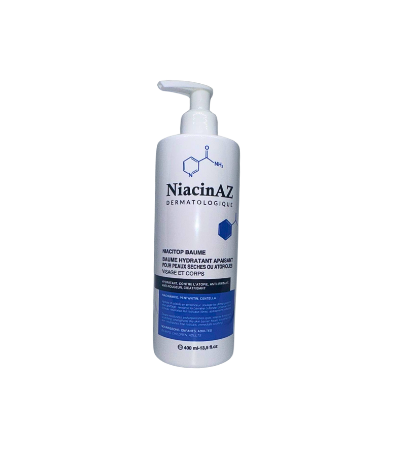 Niacitop baume hydratant apaisant pour peaux sèches 400ml